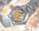 Super High Quality Patek Philippe Nautilus Cal.324 Blue Emerald Bezel and White Dial 40mm (13)_th.jpg
